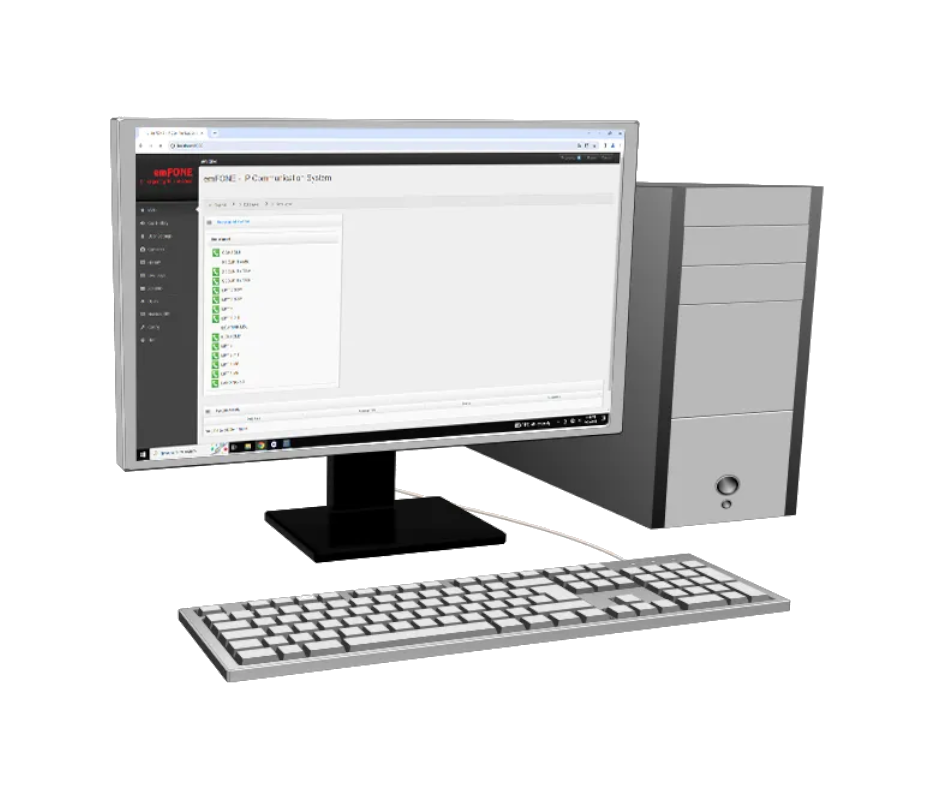 CD-LX1/SVR - emFONE LX1 Digital Communication Server With Voice Recording